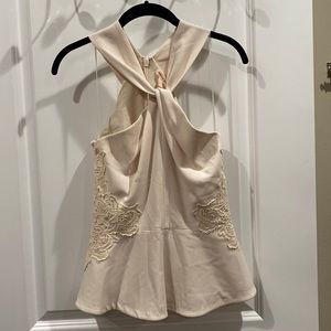 Rebecca Taylor halter top size 4